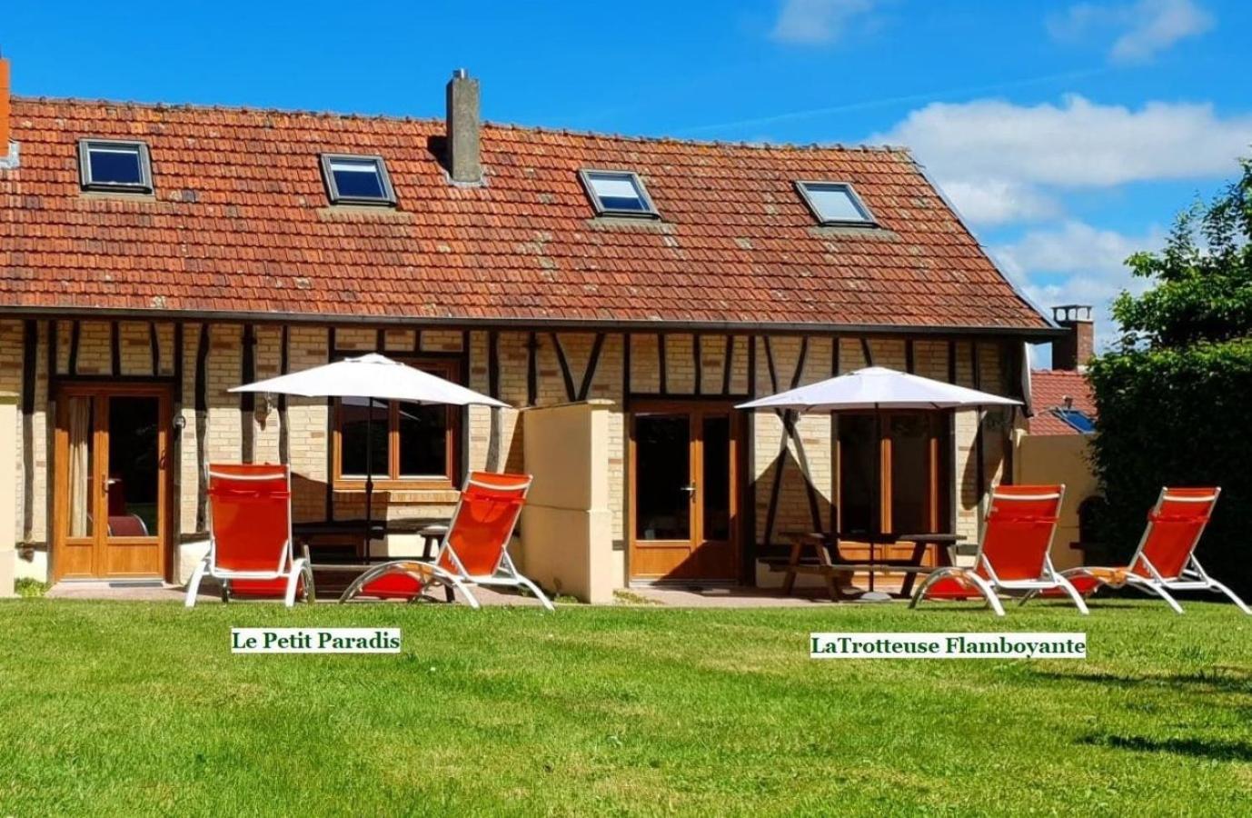 Вилла La Fermette Des Ramolleux Crecy-en-Ponthieu Экстерьер фото