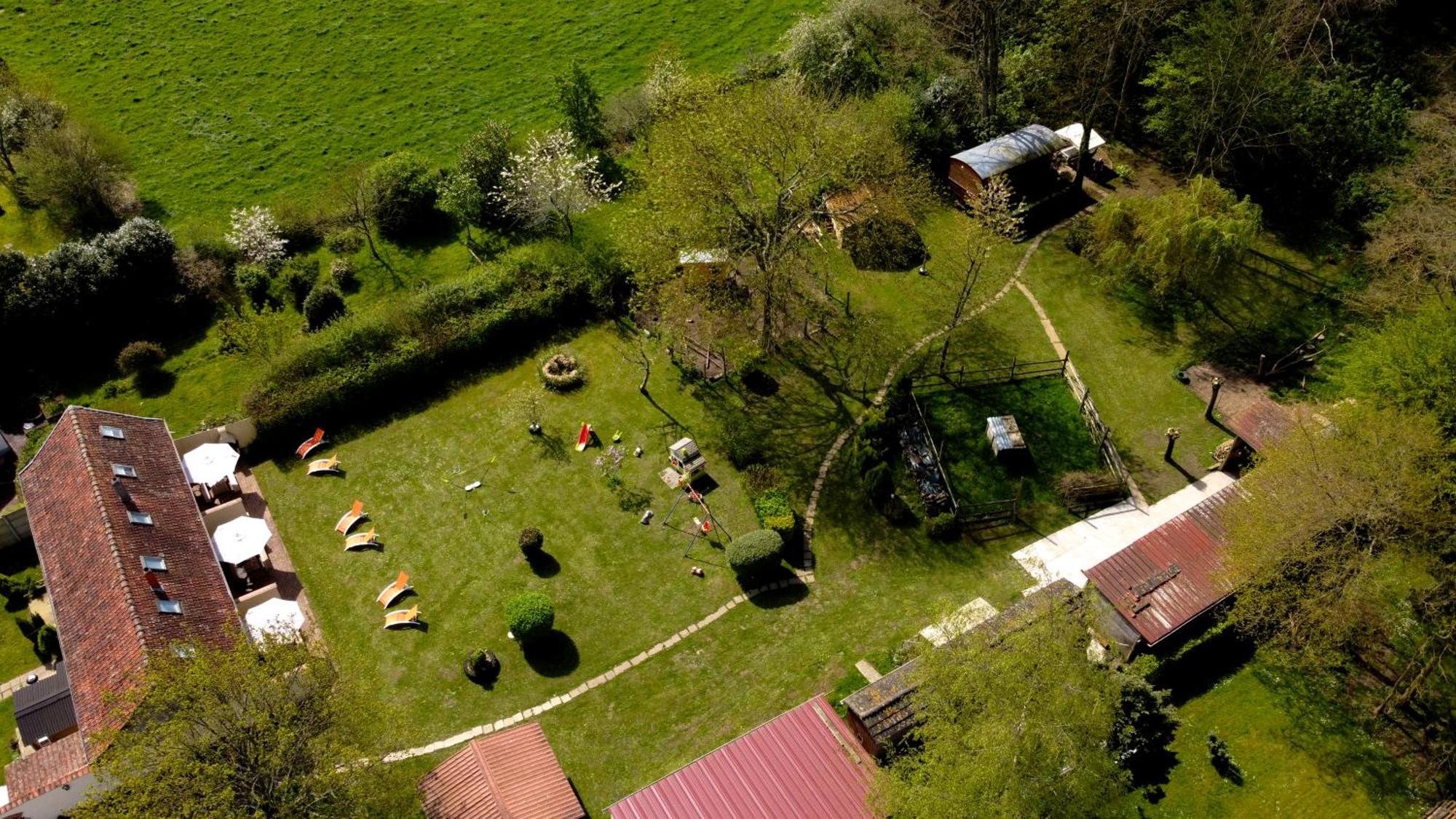 Вилла La Fermette Des Ramolleux Crecy-en-Ponthieu Экстерьер фото